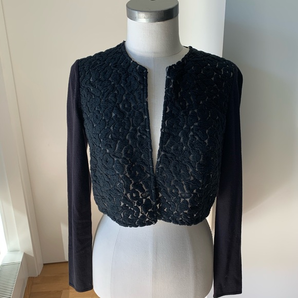 Lafayette 148 Cropped Cardigan - Picture 2 of 5